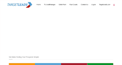 Desktop Screenshot of intersect.targetleads.com