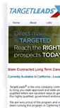 Mobile Screenshot of partnership.targetleads.com