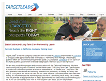 Tablet Screenshot of partnership.targetleads.com